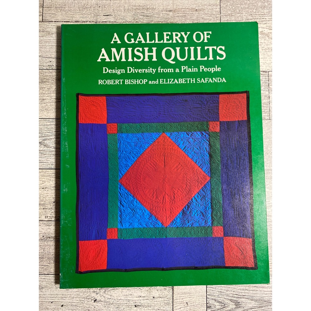 A Gallery of Amish Quilts Robert Bishop Elizabeth Safanda 1976 Illustrated Book